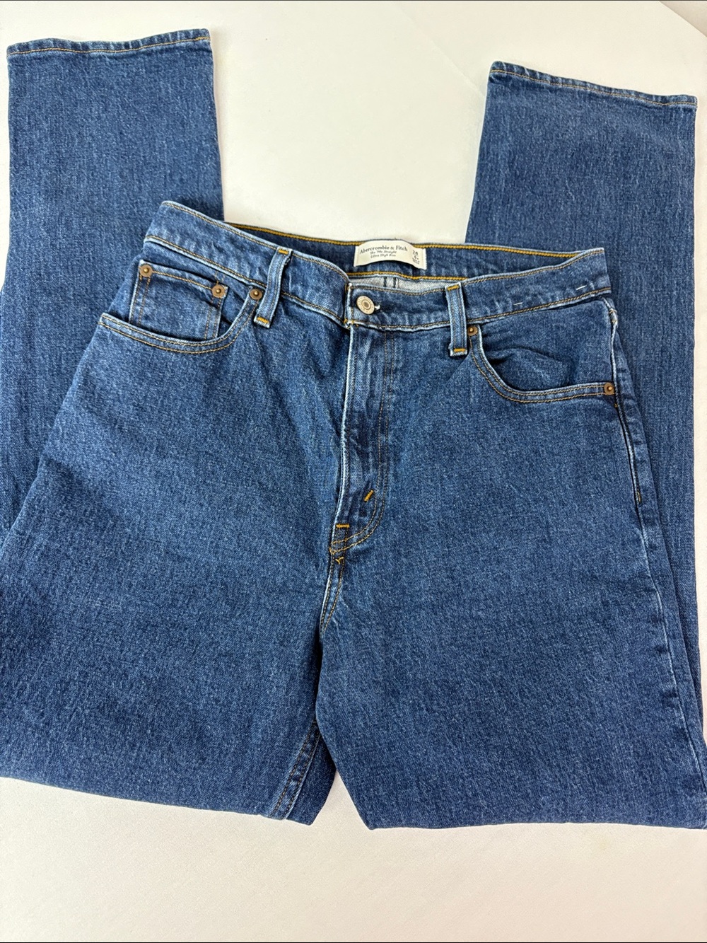 Abercrombie & Fitch 90s Straight Ultra High Rise Jeans Size 28 6R